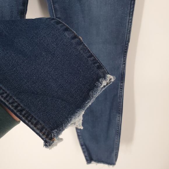 Everlane The Vintage High Rise Button Fly Skinny Ankle Jean 24 - Picture 5 of 9